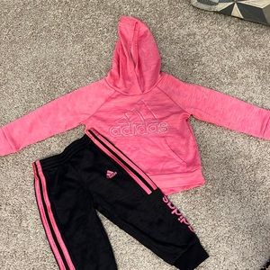 Toddler girls Adidas track suit